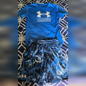 Under Armour Kids Electric Blue Tee